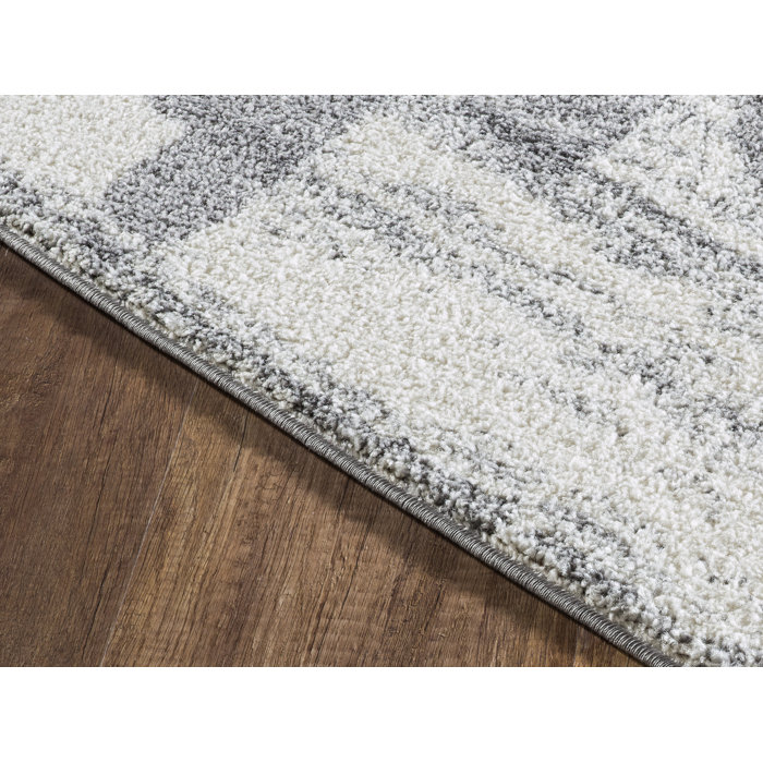 Latitude Run® Garay Performance Gray Rug & Reviews Wayfair